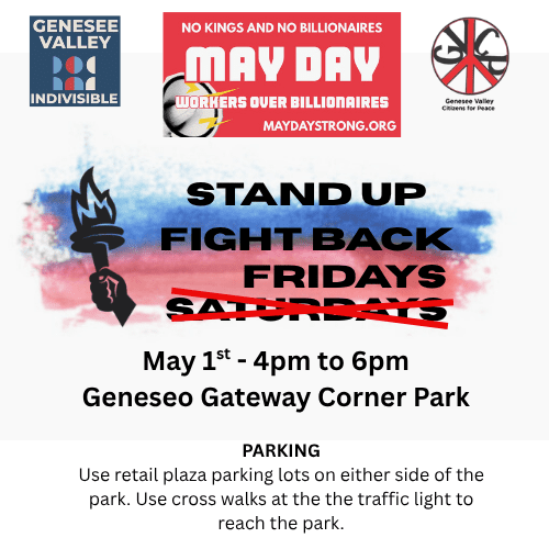 May Day Rally - Workers Over Billionaires